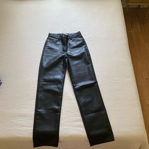 Aritzia Wilfred Melina Pant in black